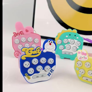 Mainan SNI Pop It Elektrik Mini Fidget Toys Game LED+Musik Gantungan Kunci