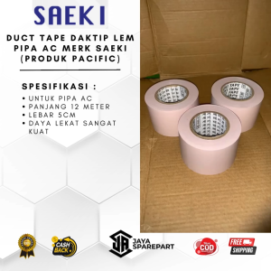 DUCT TAPE Daktip Lem Pipa AC Merk Saeki (Produk Pacific)