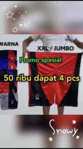 CELANA BASKET 50 RIBU DAPAT 4 PCS CELANA PENDEK OLAHRAGA PRIA COWOK KOLOR SPORT BASKET FUTSAL