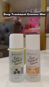 DTE MINI MS Glow - Deep Treatmnet Essence Kecil Salmon DNA & Centella Asiatica - Essence Wajah BPOM