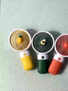 Kipas Angin Genggam Mini Portable Bentuk Buah / Kipas Lipat Mini Portable