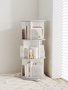 Kệ sách đứng xoay 3 tầng - 4 tầng - 5 tầng Babyviva mẫu Revolving