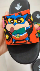 VIDVIEW !!ลดสนั่น!! รองเท้าแตะเด็ก Adda 34L07 ลายชินจัง ลิขสิทธิ์แท้ แบบสวม เบอร์ 28-35 สำหรับเด็กชาย และหญิง