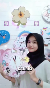 Grosir Jam Dinding Beli 1 GRATIS 1: Tema Aesthetic & Karakter Anak