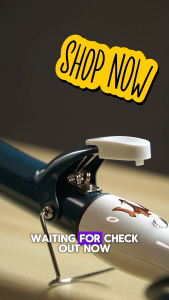 Dreepor Wave Curling Iron Portable Hair Curler Ceramic Hair Ironing Fast Heating Temperature-Adjustable curling iron for hair