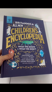 Britannica All New Childrens Encyclopedia Large format Hardcover English book for 7 yrs and up