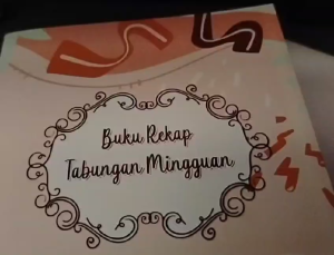 BUKU REKAP TABUNGAN MINGGUAN | BULANAN| HARIAN - SIAP KIRIM