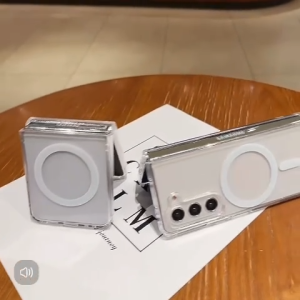 CLEAR CASE MAGSAFE MAGNETIC FOR SAMSUNG GALAXY Z FLIP 3 / Z FLIP 4 / Z FLIP 5 / Z FLIP 6 / Z FOLD 3 / Z FOLD 4 / Z FOLD 5 / Z FOLD 6 / Z FOLD 7 AYFONE CASE - AF-209