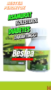 BesTea Teh Hitam Premium Penurun Kolesterol 80 Gr Original Produk Organik
