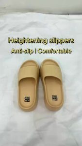 Water Fish Brand Korean Style Women's Slippers: Platform Shoes with EVA Material