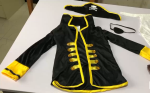 【24H Ship】Carnival Pirate Cosplay Costume Halloween Christmas Children Clothing Pirate Role Playing Uniform