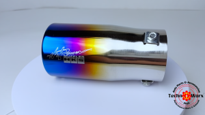 HKS TIP Titanium Burnt not muffler Accessories No Sound bass design car sedan hatchback NO HKS BOX