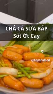 Chả cá sữa bắp - xúc xích ngô (500g) ăn vặt chiên rán thả lẩu nướng cực ngon