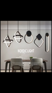 Cute Modern Simple Pendant Light E27 Dressing Room Bedroom Lamp Corridor Villa Terrace Garden Chandelier