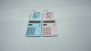 [HCM] [HCM] Máy Tính Cầm Tay Mini Bỏ Túi Dexin DX-837B Sử Dụng Năng Lượng Mặt Trời Hoặc Pin -Joyee