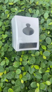 กล่องทิชชู่ พร้อมช่องใส่ไม้จิ้มฟัน ทรงสูง พลาสติก ABS เกรด A พร้อมจัด