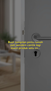 Zehn Handle Gagang Pintu Stainless HRE ZN-SS-K8802 (Pasang)