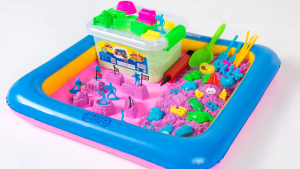 Childrens space toy sand set for boys and girls safety colored sand magic clay sand colored clay and rubber clay
