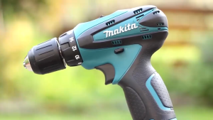 AHH 12V Mesin Bor Baterai Tangan 10MM Bolak Balik & Bor Cordless Impact Drill 2 Baterai