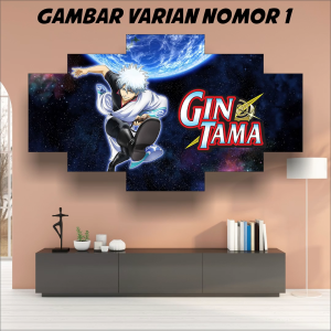 Hiasan Dinding Anime Gintama Ultra HD 4K / Dekorasi Dinding Gintama / Poster Dinding Gintama Glossy
