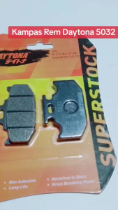 Kampas rem belakang Daytona racing Dispad R15 V3 Vixion R 155 Xabre 155