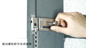 Grendel Rantai Pintu Kunci Gerendel Selot Pintu Gerendel Anti-Pencurian Hotel Selot Rantai