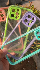 (Part 1) Soft Clear Case Infinix Smart 8 Hot 40i Hot 30i Hot 30 Play Casing UME Fusion 2in1 Protection Camera Colour Transparant