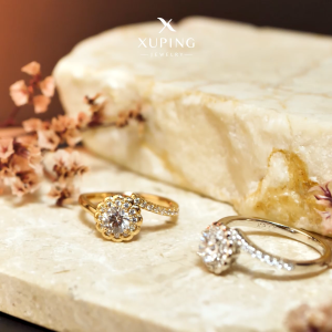 Xuping Cincin Emas Cantik Mata Gemma Baris 0121230768