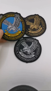 3 Inches Fraternal Eagles Embroid Patch DIY Trims TFOE-PE Embroidered Patches Phi The Fraternal Order Of Eagles Logo CARBU02+01L