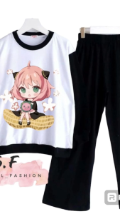 Setelan anak prempuan terbaru 2024-set anaya forger crinckle airflow.setelan anak muslim terlaris