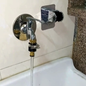 Đầu nối nhanh ống nước bằng đồng phù hợp cho ống nước phi 16-18mm (NN-16D)