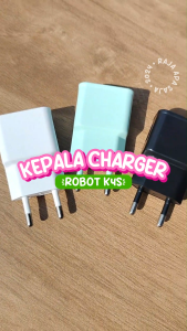 Kepala Charger Robot K4 - Adaptor Charger Ip Fast Charging Adaptor Charger Android Batok Casan Batok Charger
