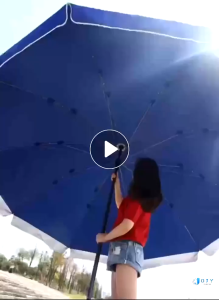 【Fast delivery】2m( 7ft )Round Umbrella with stand / payung niaga / payung bazar / canopy tent parasol Adjustable Umbrella Uv Protection Canopy Outdoor Beach Picnic Canopy Sun Shade Canopy Garden Umbrella Patio Umbrella Sunproof & Waterproof Round Umbrella