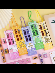 Bộ dụng cụ học tập dễ thương cho bé - TIỆM NHÀ SU