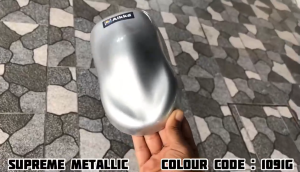 AIKKA 1091G Metallic Silver | Supreme Pearlized Metallic | 2K Car Paint Cat Bancuh Kereta DIY