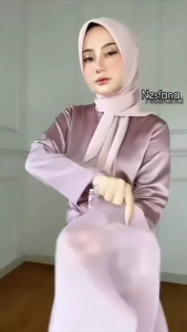 Oneset Jemma Organza Premium Outfit Kondangan Setelan Rok Lilit