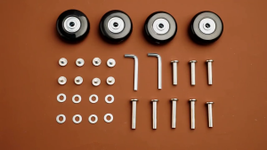 【COD】40/50MM Suitcase Luggage Wheels Replacement Rubber Wheels Repair Kit Suitcase Replacement Wheels Silent Roller Rubber Wheels