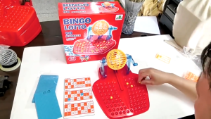 90 number bingo set bingo lottery machine family game lotto binggo game binggo game bingo toy game kids gift