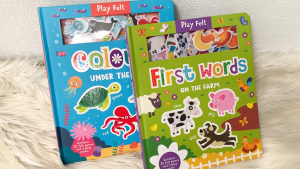 Mainan Felt Pertama Kata-kata Peternakan & Warna di Bawah Laut