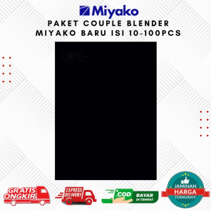 JMT - Paket Couple Blender Miyako Type Baru Isi 10203050 dan 100pcs