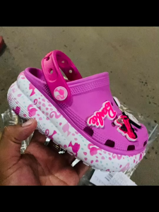 รองเท้าแตะเด็ก ส้นสูง Cr Puff Published น่ารัก รองเท้าชายหาด รองเท้าเด็กกลางแจ้ง ของเด็ก size 28..36