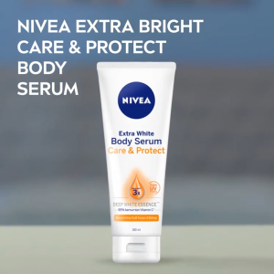NIVEA EXTRA WHITE BODY SERUM Care & Protect | instant glow | super vitamin 10 | 180mL| body lotion