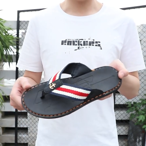 รองเท้าแตะผู้ชายรองเท้าแตะผู้ชายกันลื่นใช้คู่รองเท้าแตะผู้ชายเพิ่มความหนา