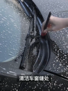 Cọ rửa xe ô tô COACE Bộ 5 chổi cọ rửa chất liệu nhựa ABS vệ sinh khoang máy nội thất ô tô xe máy đa năng