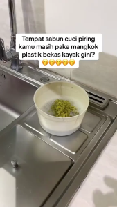 Tempat Sabun Cuci Piring Viral Unik | Wadah Sacupir Bulat Free Spoons | Soap Pump | Dispenser Sabun Cuci Piring