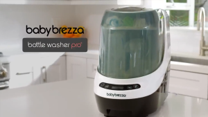 Baby Brezza 6-in-1 Bottle Washer Pro I All-in-One Machine with HEPA-Filtered Easy-to-Use Large Capacity for Baby Bottle Cleanser
