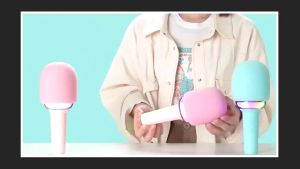 Mic Karaoke Bluetooth GrownTech MCS360 Led RGB 4 chức năng chuyển giọng lọc tạp âm