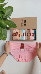 combo 5 quần lót thun lạnh co giản - có size từ 405kg đến 68kg- quần sịp nữ - mã: 3026