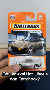 Matchbox 1984 Toyota MR2 Silver 2024 lampu pop - up