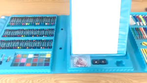 150/208pcs Kids Color Painting Pen Colour Crayon Marker Pencil Coloring Drawing Painting Marker Water Pen Educational Toy